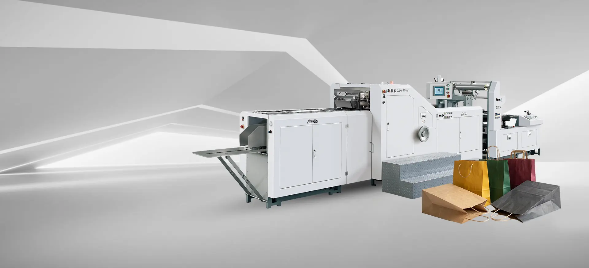Fábrica de máquinas para bolsas de papel