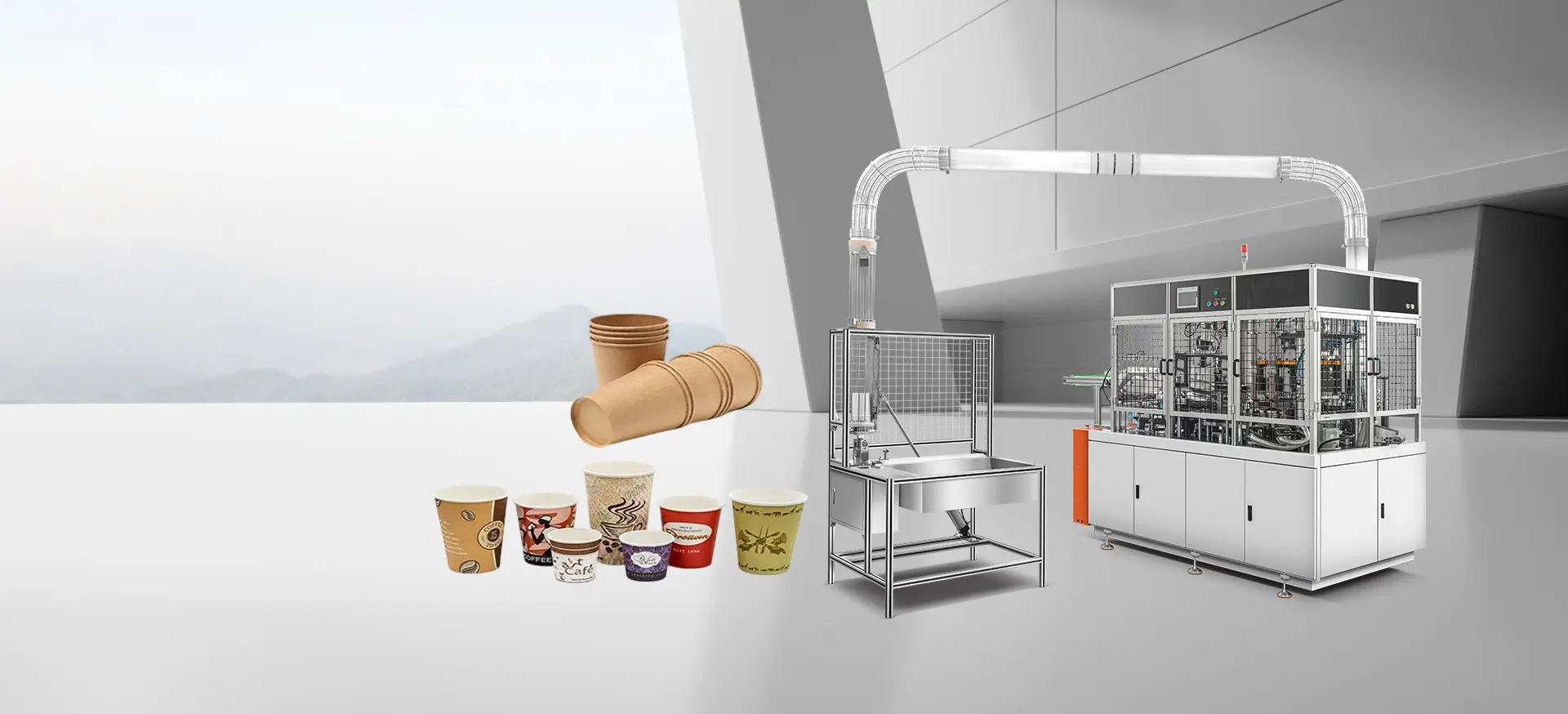 Fabricante de máquinas para vasos de papel