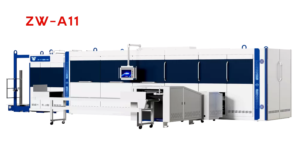 Máquina para fabricar bolsas de papel con alimentación de hojas sin pliegues completamente automática
