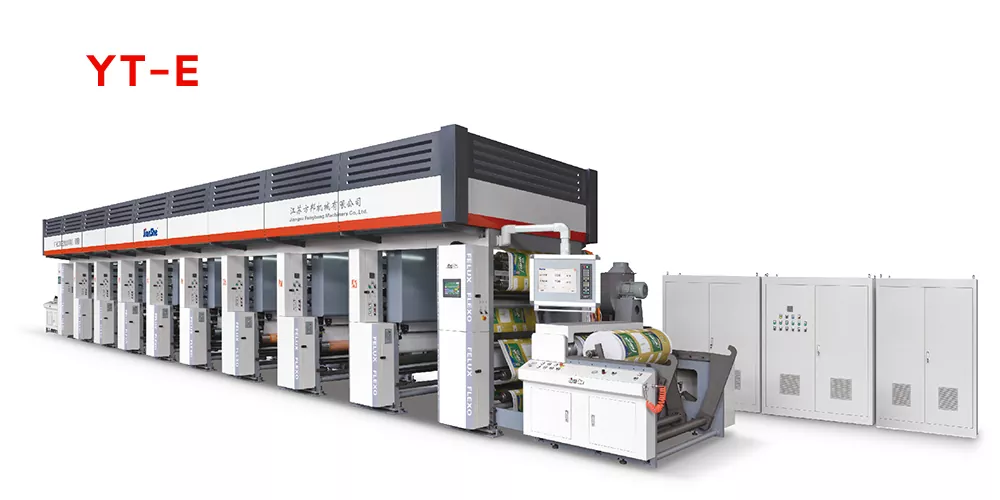 Máquina de impresión flexográfica tipo unidad de alta velocidad