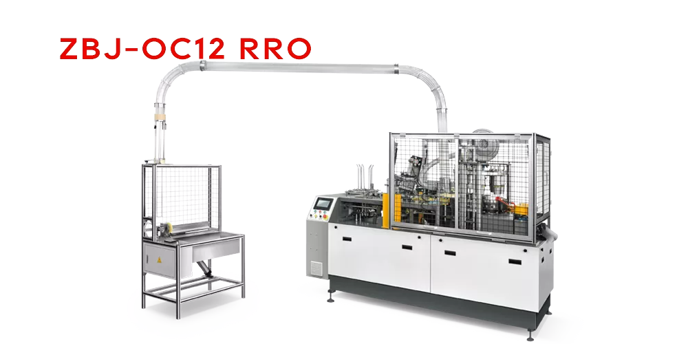 Máquina con asa para vasos de papel